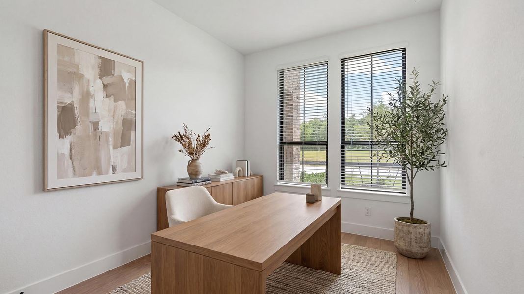 Furnished interior view inside a new home in Friendswood Trails, Friendswood (Image 16).