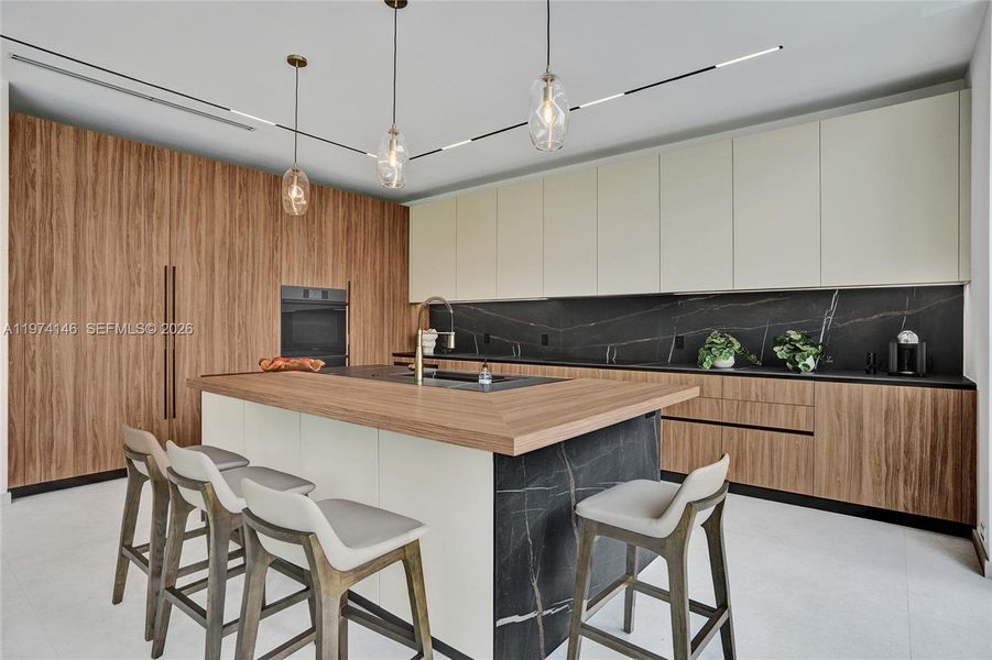 Furnished interior view inside a new home in , Miami Shores (Image 9).