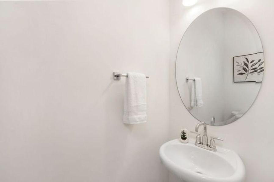 Representative interior finishes for a home built from the Eden by True Homes in Benson Village, Benson (Image 18).