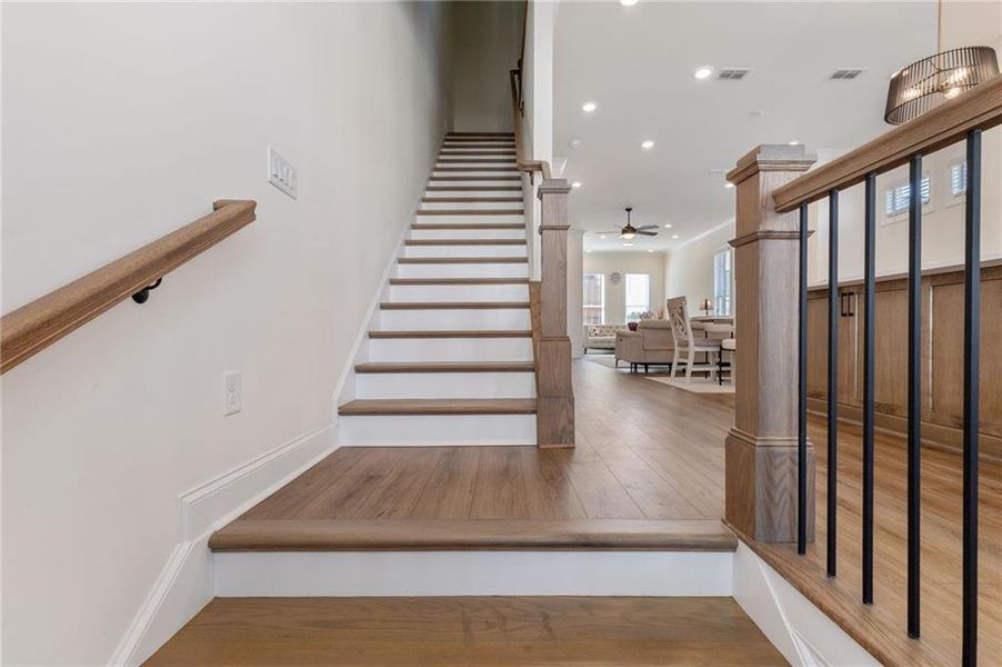 Spacious, unfurnished interior of a new home in , Peachtree Corners (Image 22). Spacious, unfurnished interior of a new home in , Peachtree Corners (Image 22).