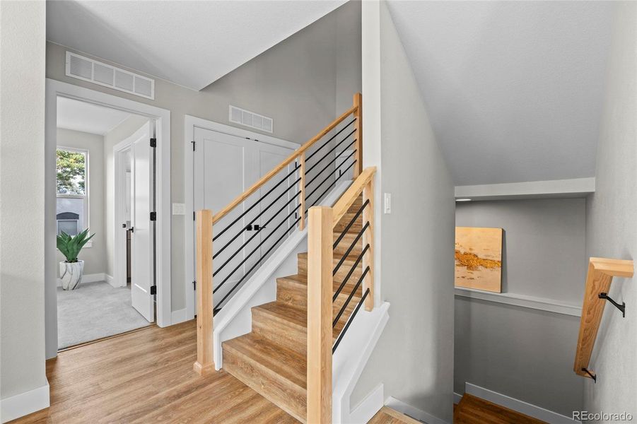 Furnished interior view inside a new home in , Denver (Image 37).