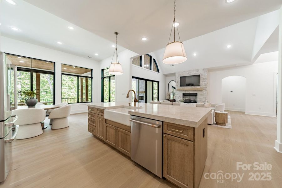 Furnished interior view inside a new home in , Denver (Image 28).