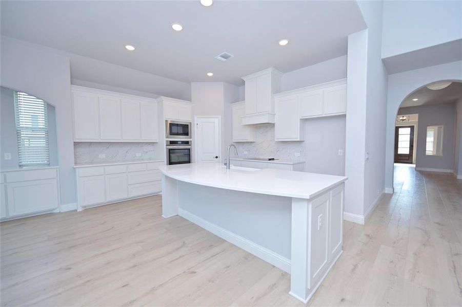 Furnished interior view inside a new home in Coyote Crossing, Godley (Image 6).