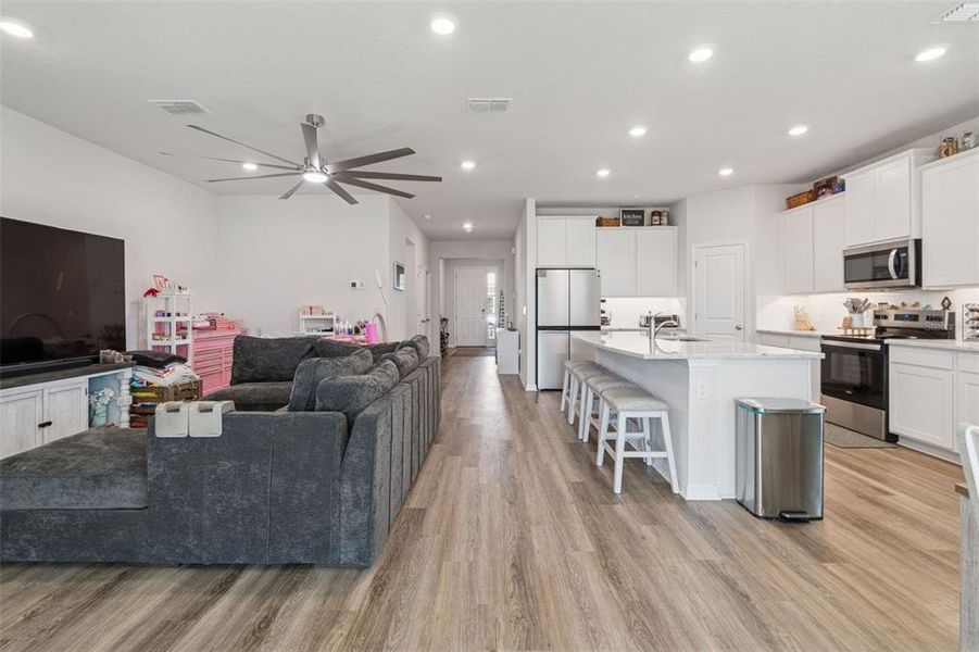 Furnished interior view inside a new home in Bella Lago, Parrish (Image 14).