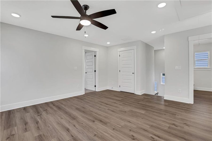 Spacious, unfurnished interior of a new home in Villas at Dawsonville, Dawsonville (Image 32). Spacious, unfurnished interior of a new home in Villas at Dawsonville, Dawsonville (Image 32).