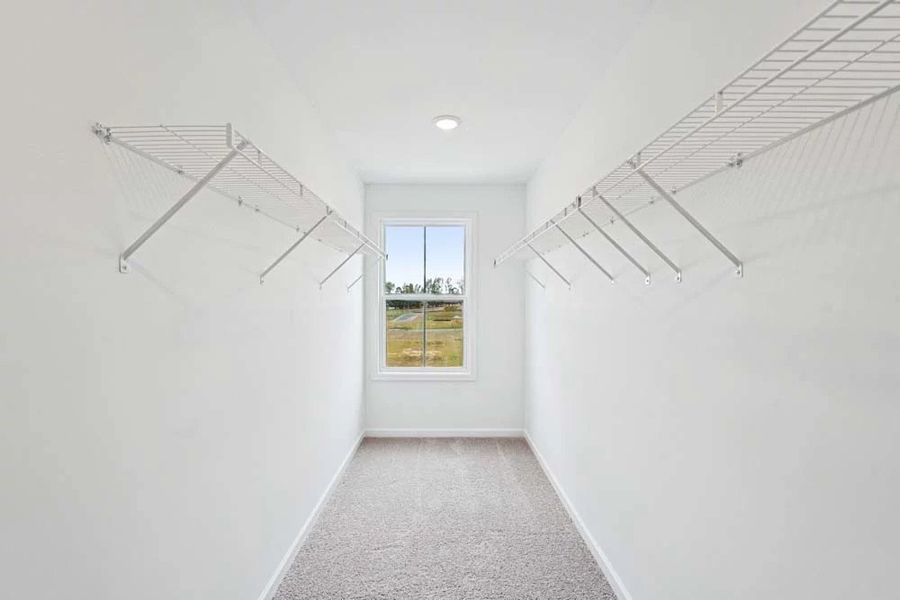 Sample Photo: Bedroom Four Walk-In Closet Sample Photo: Bedroom Four Walk-In Closet