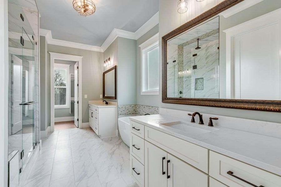 Furnished interior view inside a new home in , Gainesville (Image 20).