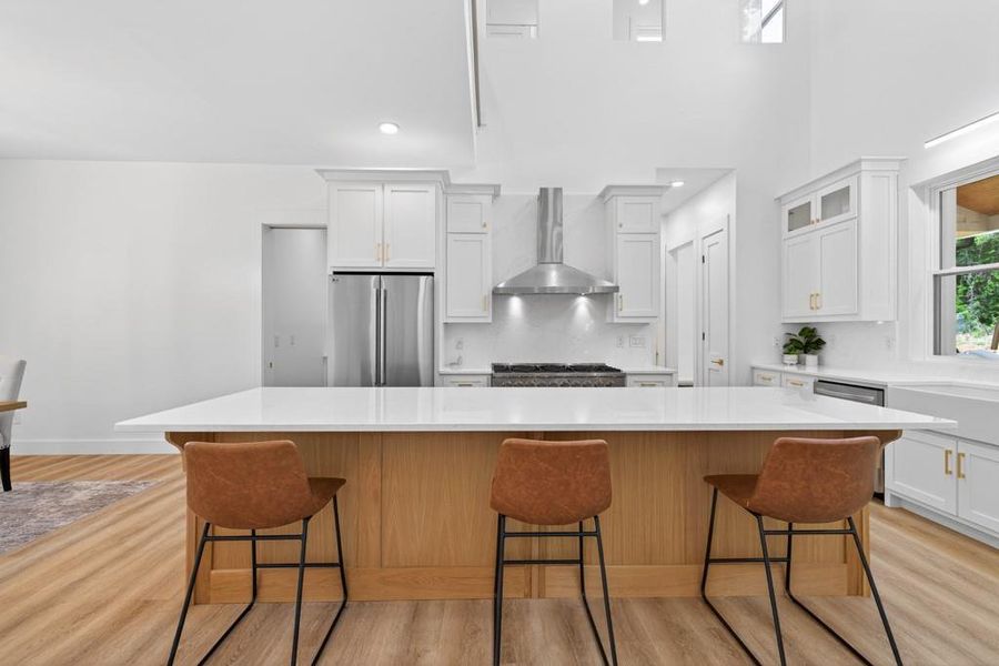 Furnished interior view inside a new home in , Buford (Image 60).