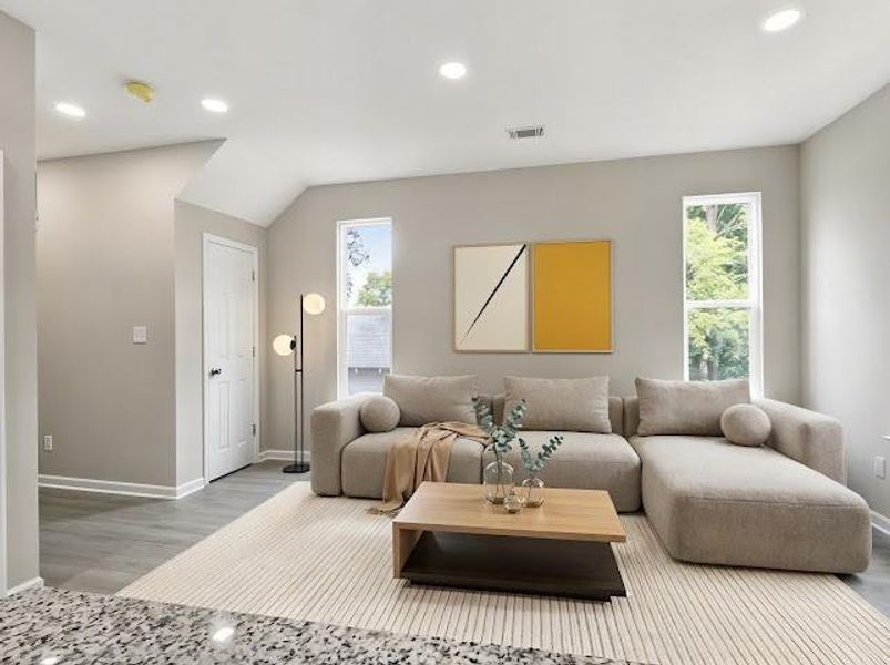 Furnished interior view inside a new home in , Rome (Image 15).