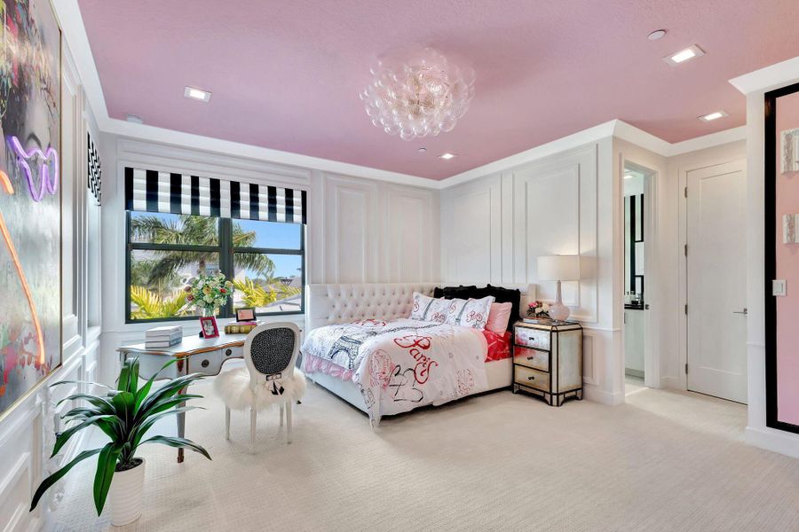Furnished interior view inside a new home in Apex at Avenir, Palm Beach Gardens (Image 37).