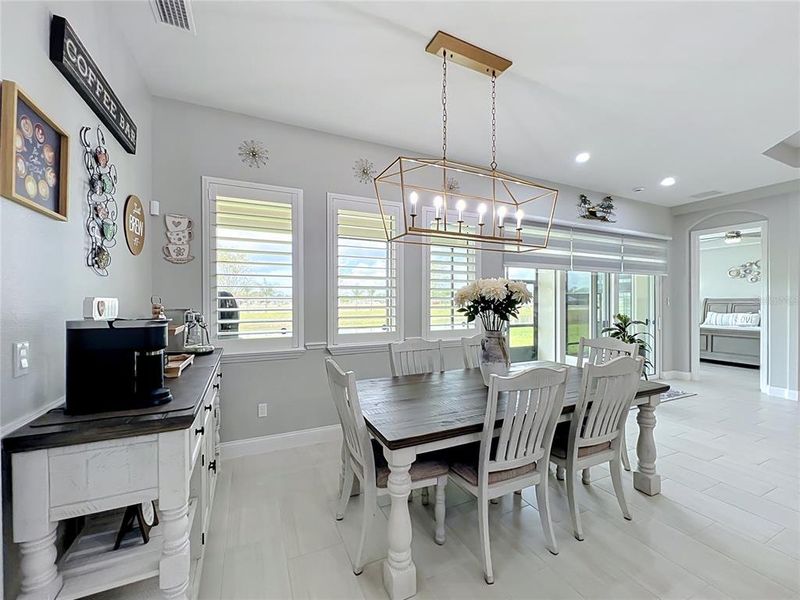 Furnished interior view inside a new home in The Reserve at Victoria, Deland (Image 56). Furnished interior view inside a new home in The Reserve at Victoria, Deland (Image 56).