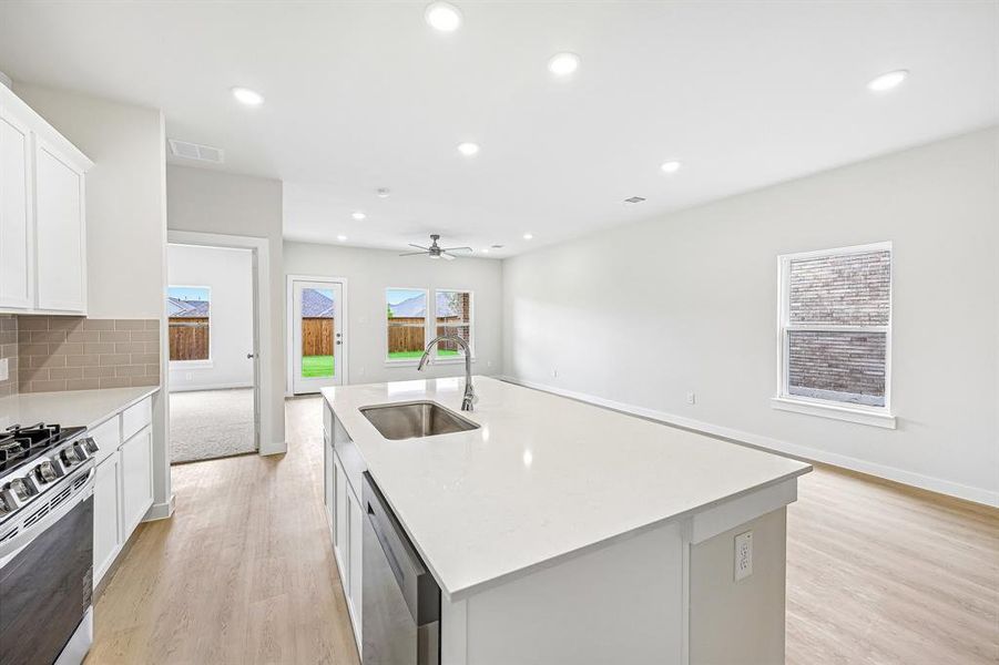 Furnished interior view inside a new home in Overland Grove, Forney (Image 13).