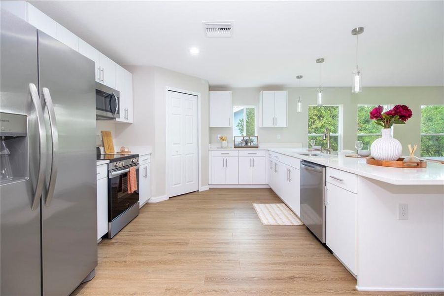 Furnished interior view inside a new home in , Spring Hill (Image 6).
