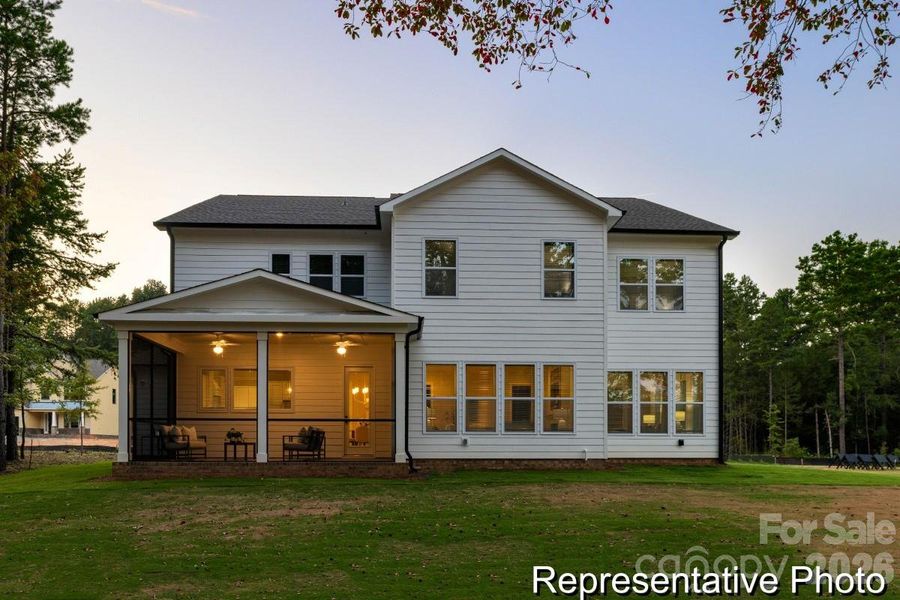 Exterior details and patio area of a home in , Statesville (Image 3).