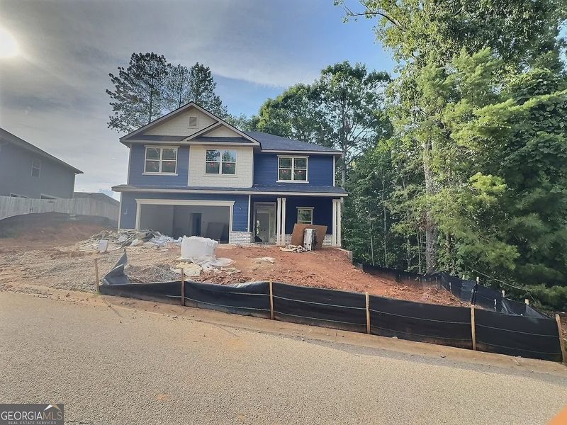 In-progress construction of a new home in Magnolia Villas, Cornelia, GA (Image 27).
