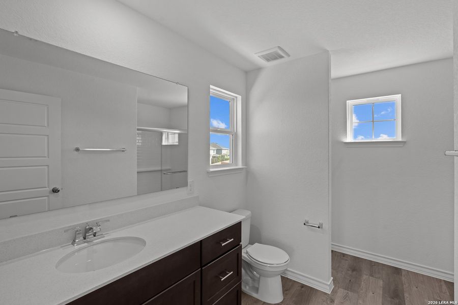 Furnished interior view inside a new home in Horizon Ridge, San Antonio (Image 2).