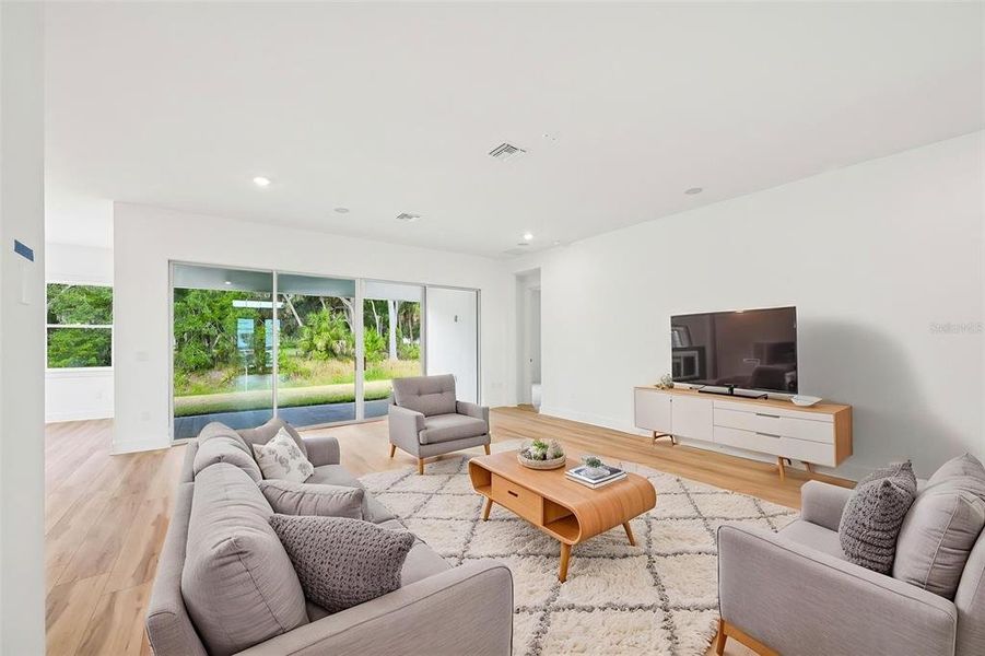 Furnished interior view inside a new home in River Preserve Estates, Parrish (Image 15).