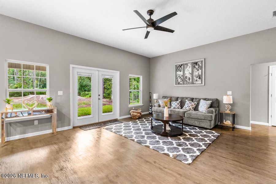 Furnished interior view inside a new home in , Callahan (Image 25).