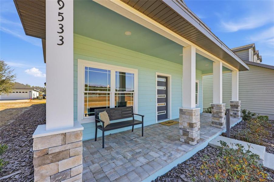 Exterior details and patio area of a home in , Gainesville (Image 22).