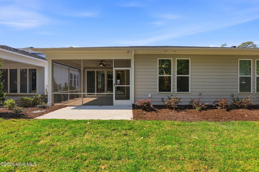 Exterior details and patio area of a home in East & Mason, Wilmington (Image 32). Exterior details and patio area of a home in East & Mason, Wilmington (Image 32).