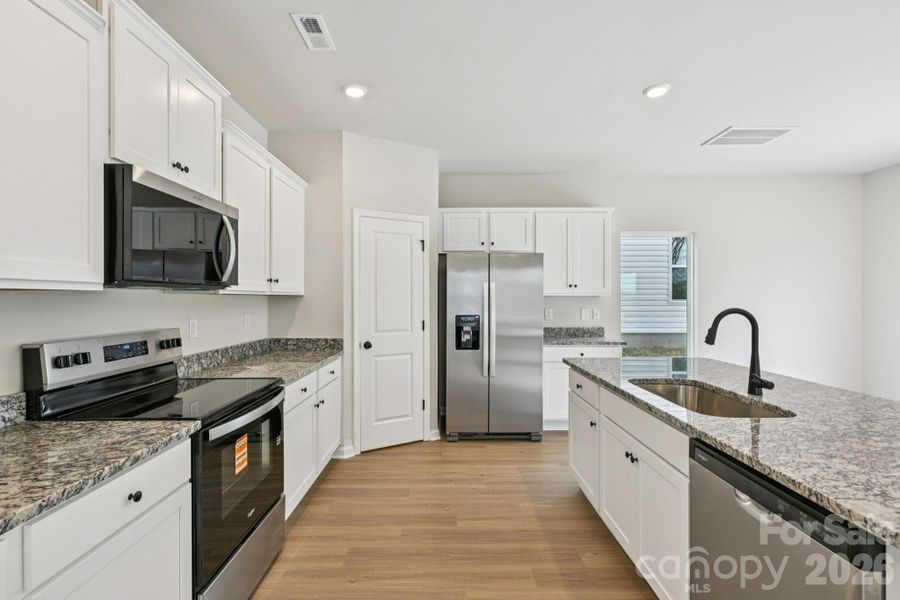 Furnished interior view inside a new home in Willow Estates, Shelby (Image 12).