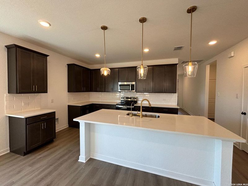 Furnished interior view inside a new home in Saddlebrook Ranch, Schertz (Image 12). Furnished interior view inside a new home in Saddlebrook Ranch, Schertz (Image 12).