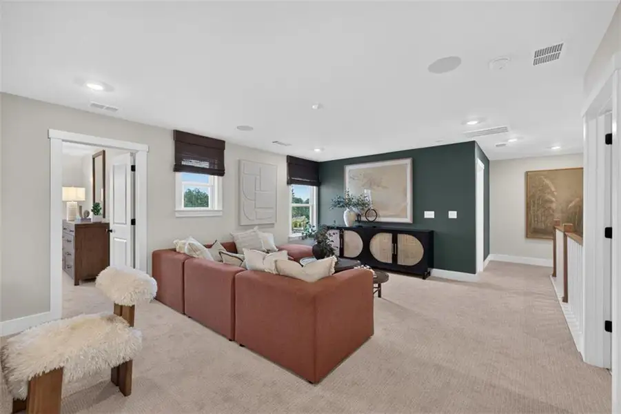 Furnished interior view inside a new home in Amherst, McDonough (Image 10).