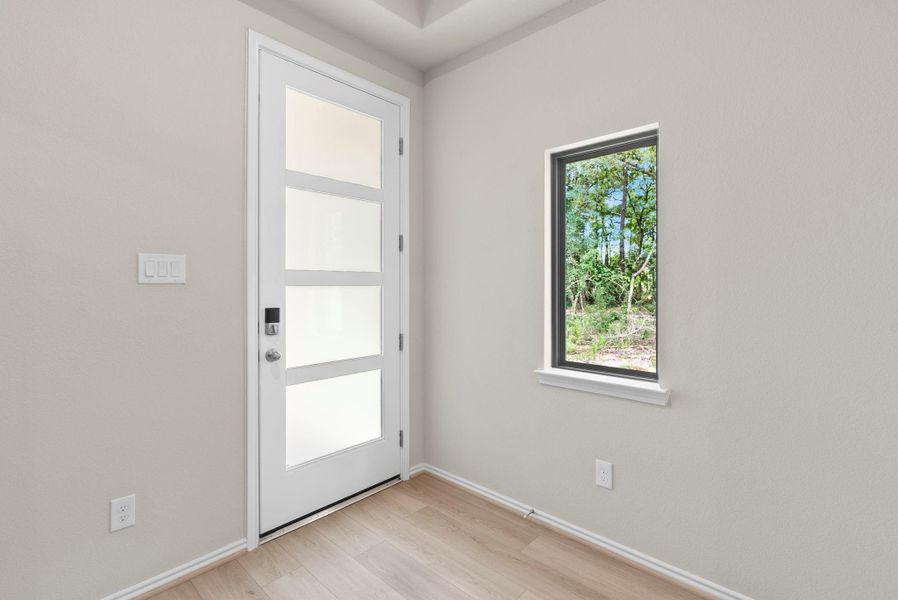 Spacious, unfurnished interior of a new home in Two Step Farm, Montgomery (Image 23). Spacious, unfurnished interior of a new home in Two Step Farm, Montgomery (Image 23).
