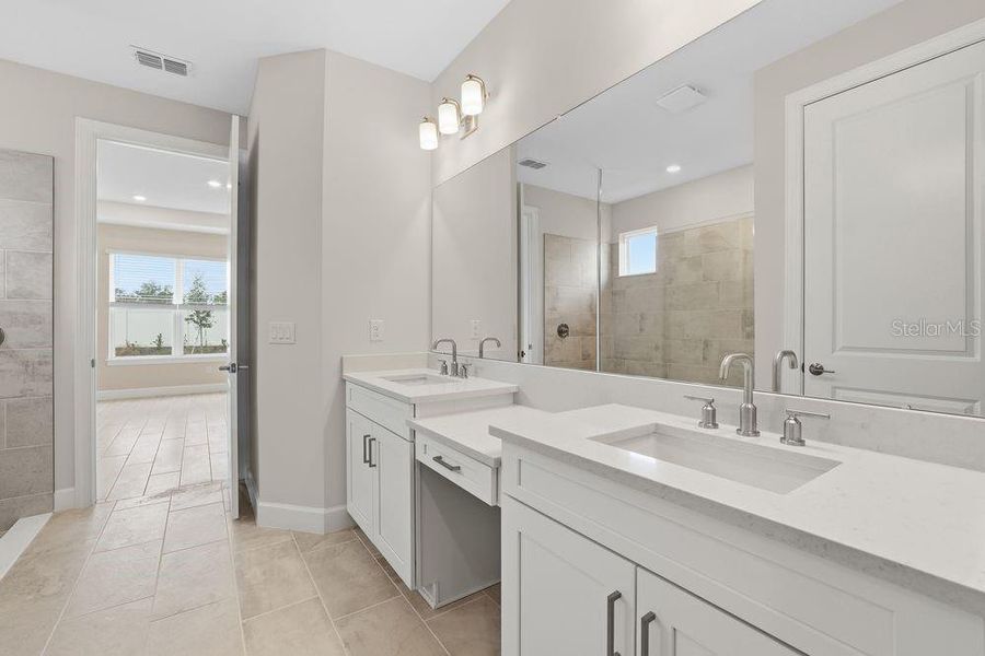 Furnished interior view inside a new home in Esplanade at Wiregrass Ranch, Wesley Chapel (Image 18).