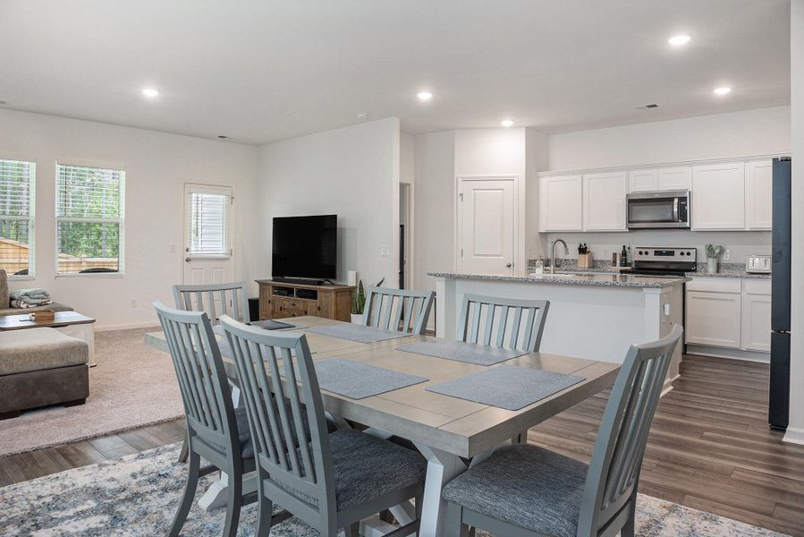 Furnished interior view inside a new home in , Summerville (Image 16).
