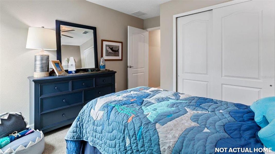 Furnished interior view inside a new home in Sawmill Branch, Palm Coast (Image 16).
