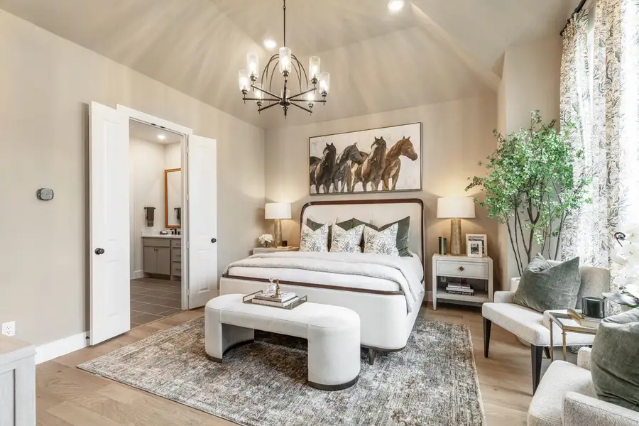 Representative Primary Bedroom - some options shown
