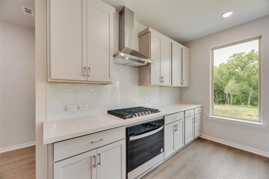 Furnished interior view inside a new home in Valencia On The Lake, Little Elm (Image 12). Furnished interior view inside a new home in Valencia On The Lake, Little Elm (Image 12).