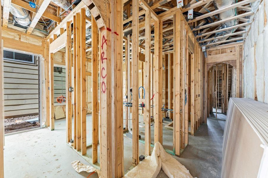 In-progress construction of a new home in , Houston, TX (Image 10).