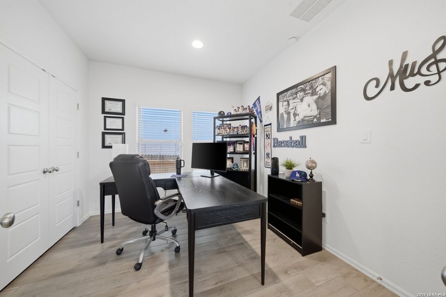 Furnished interior view inside a new home in Ladera, San Antonio (Image 18).