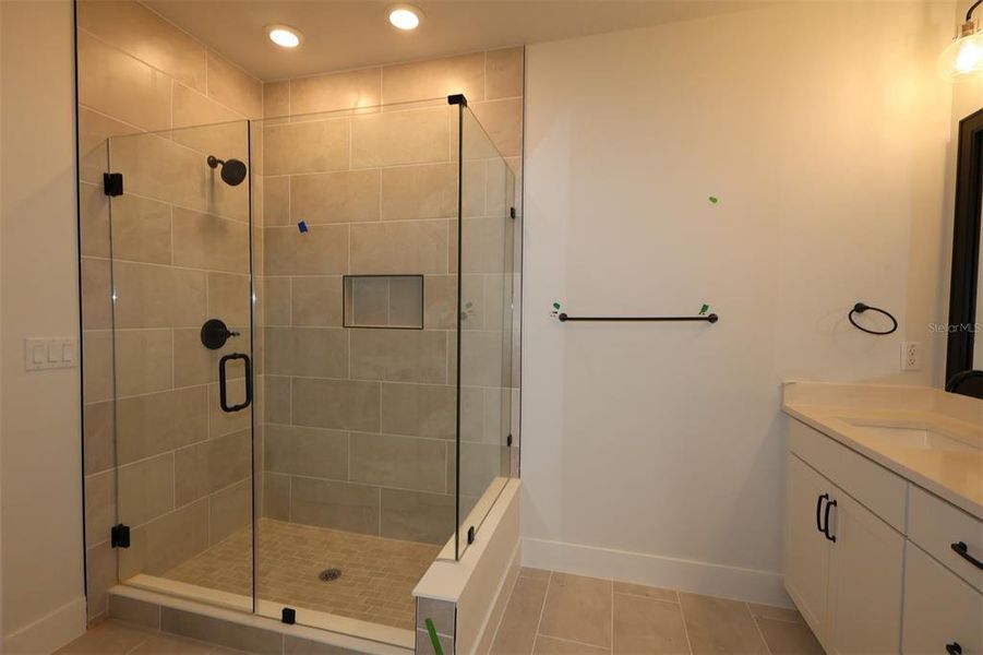 Furnished interior view inside a new home in Towns at Union, St. Petersburg (Image 17).