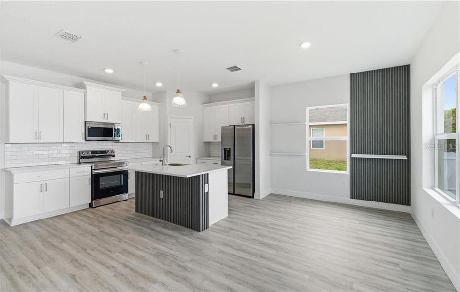 Furnished interior view inside a new home in , North Port (Image 15).