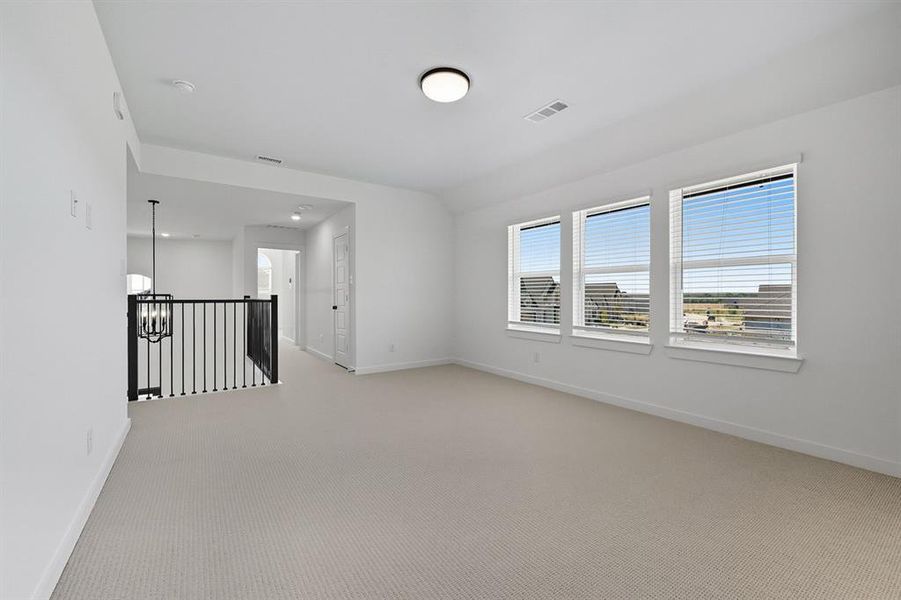 Spacious, unfurnished interior of a new home in Sandbrock Ranch: 50ft. lots, Aubrey (Image 13). Spacious, unfurnished interior of a new home in Sandbrock Ranch: 50ft. lots, Aubrey (Image 13).