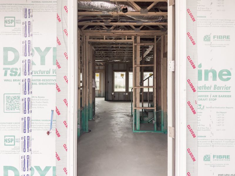 In-progress construction of a new home in Cordova Trails, Seguin, TX (Image 9). In-progress construction of a new home in Cordova Trails, Seguin, TX (Image 9).