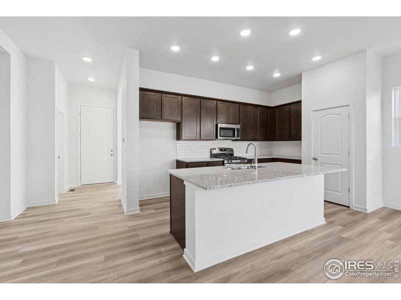 Furnished interior view inside a new home in Kinston Cottage, Loveland (Image 7). Furnished interior view inside a new home in Kinston Cottage, Loveland (Image 7).