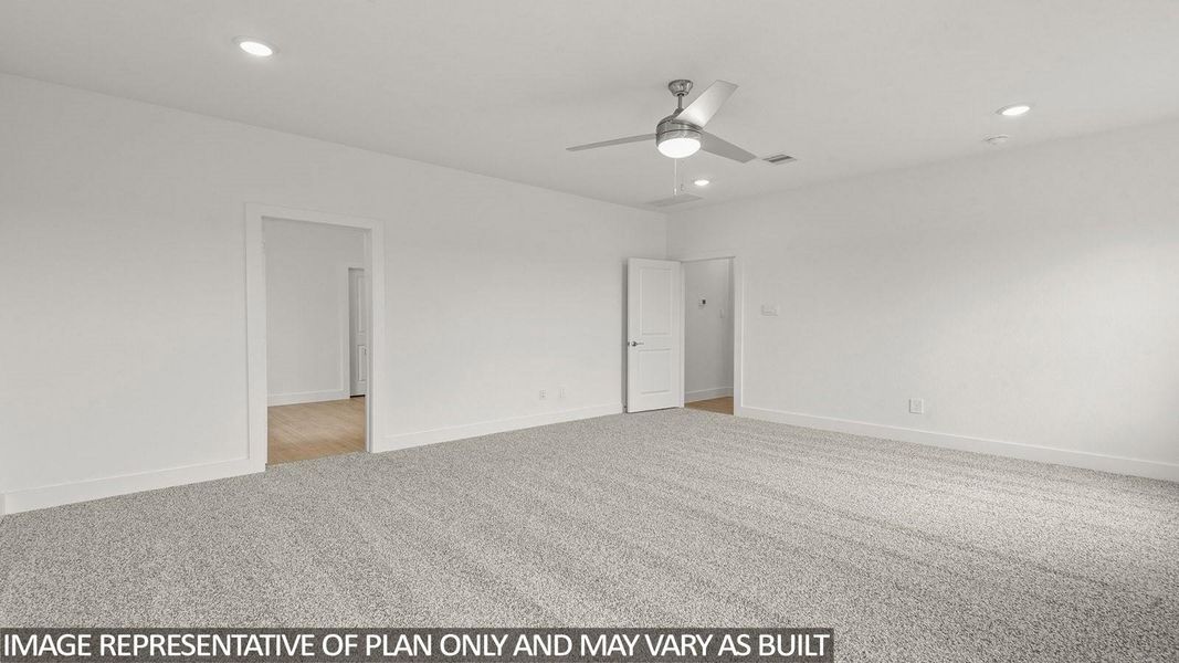 Spacious, unfurnished interior of a new home in Riverside Estates, Mont Belvieu (Image 11). Spacious, unfurnished interior of a new home in Riverside Estates, Mont Belvieu (Image 11).