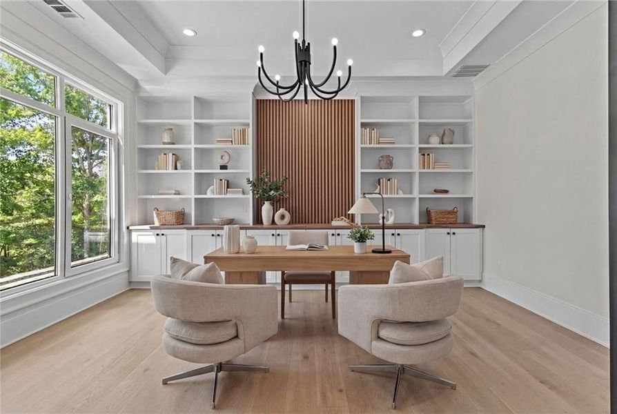 Furnished interior view inside a new home in , Dacula (Image 14).