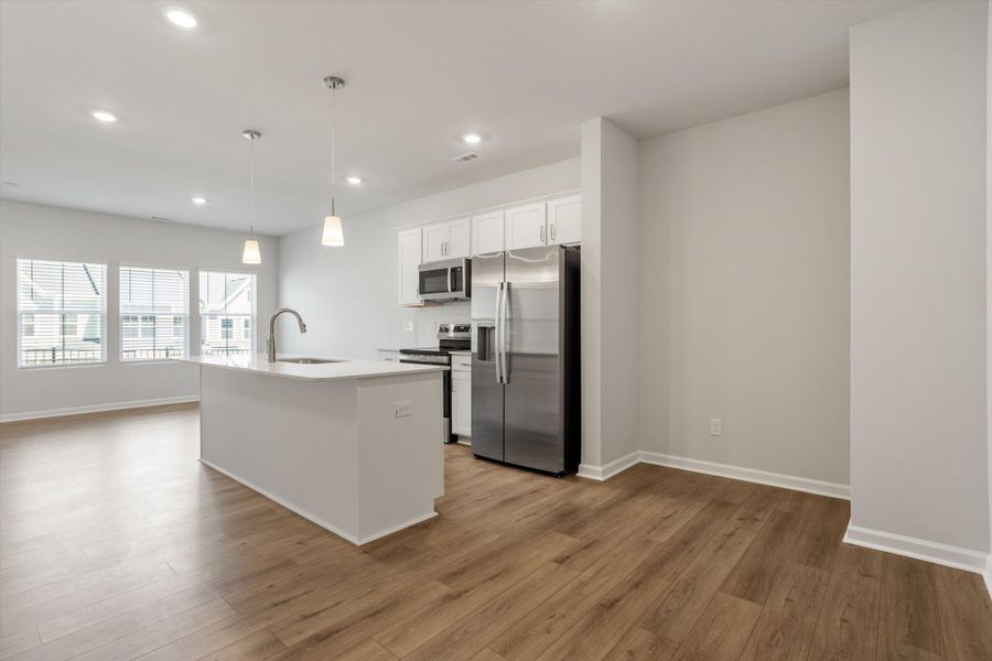 Furnished interior view inside a new home in Renaissance at White Oak, Garner (Image 11).