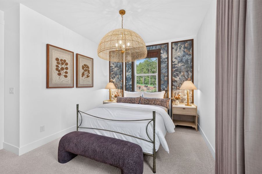 Representative furnished interior of a home built from the Newlyn by Pulte Homes in Bristol, Dawsonville (Image 59).