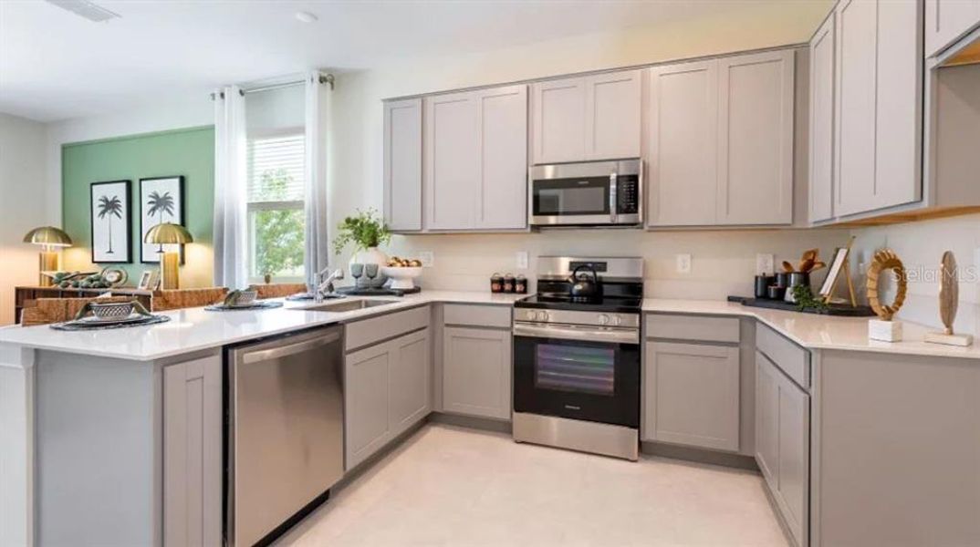 Furnished interior view inside a new home in , Davenport (Image 17). Furnished interior view inside a new home in , Davenport (Image 17).