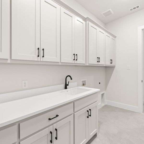 Furnished interior view inside a new home in StarView, Prosper (Image 43).