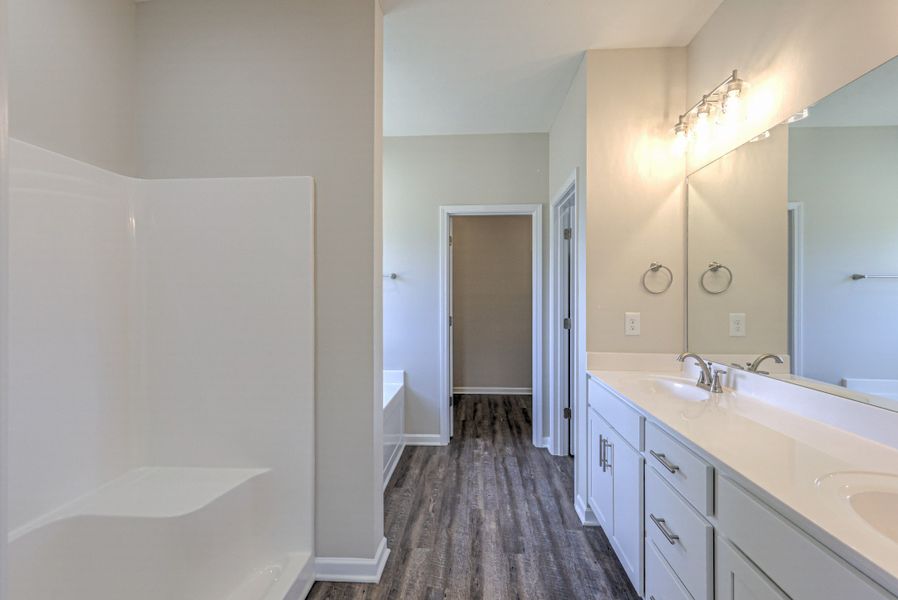 Furnished interior view inside a new home in Collin's Place, Decherd (Image 13).