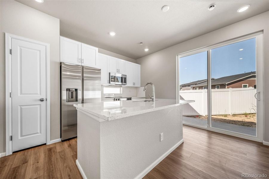Furnished interior view inside a new home in , Commerce City (Image 4).
