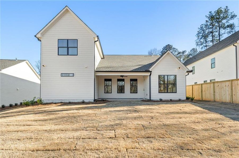 Exterior details and patio area of a home in , Sugar Hill (Image 3).