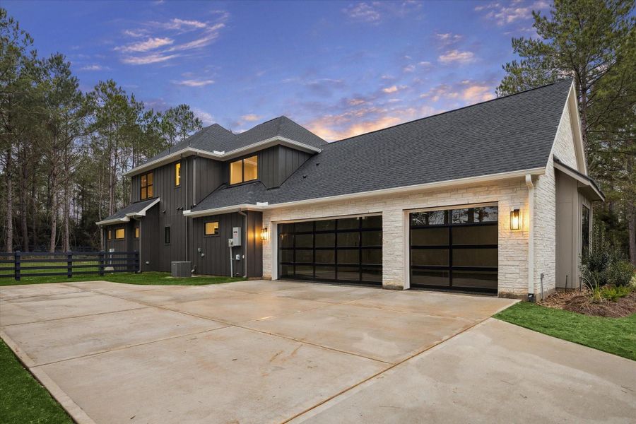 Front exterior of a new home in , Montgomery, TX, highlighting curb appeal (Image 25).